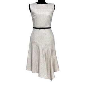 Nordstrom Classiques Entier Asymmetric‎ Mermaid Sheath Dress Size 4 Retail $279